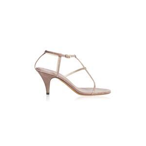 Khaite 'Jones' Tan Leather Sandals Size 6
